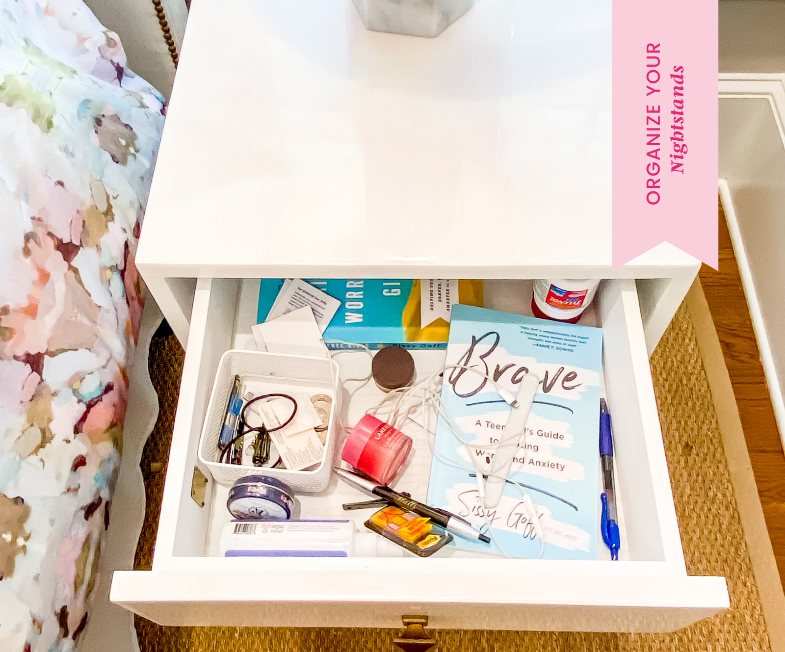How To Organize Your Nightstands