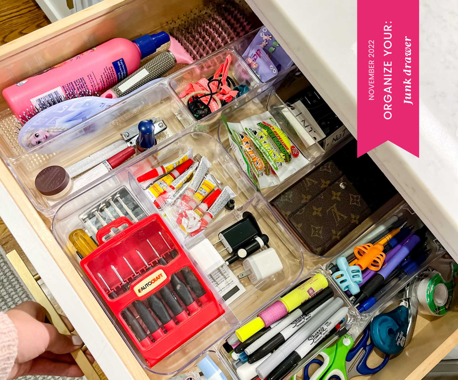 Junk Drawer Makeover