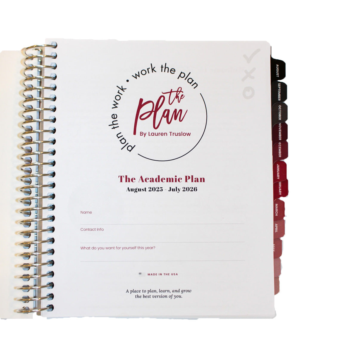 The Academic Plan '25-'26