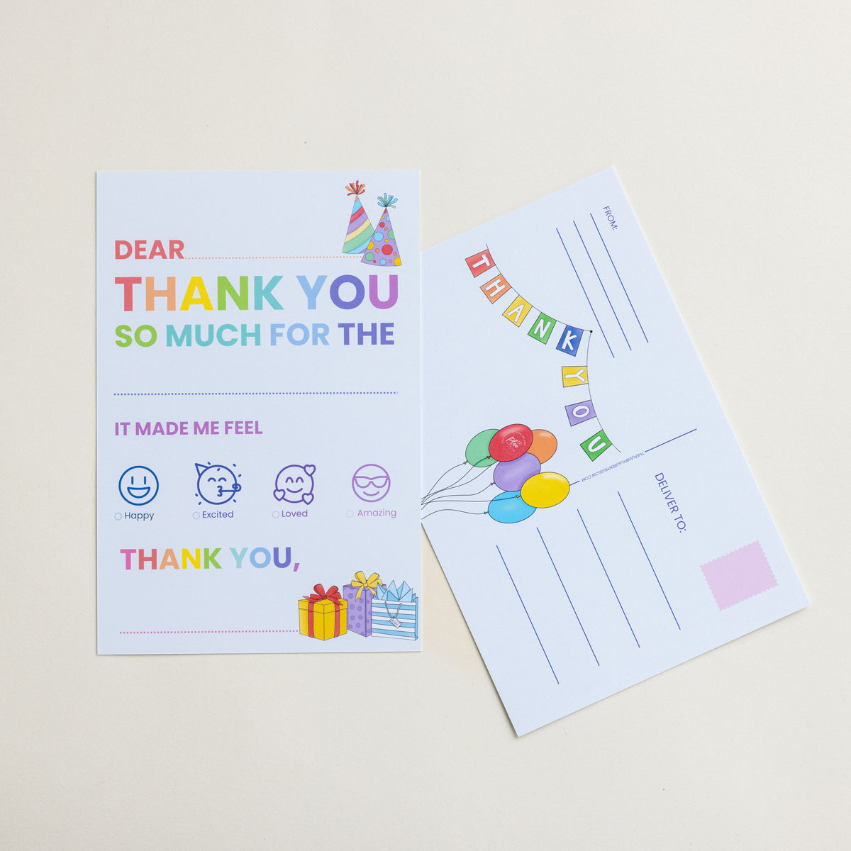 The Thank You Postcards