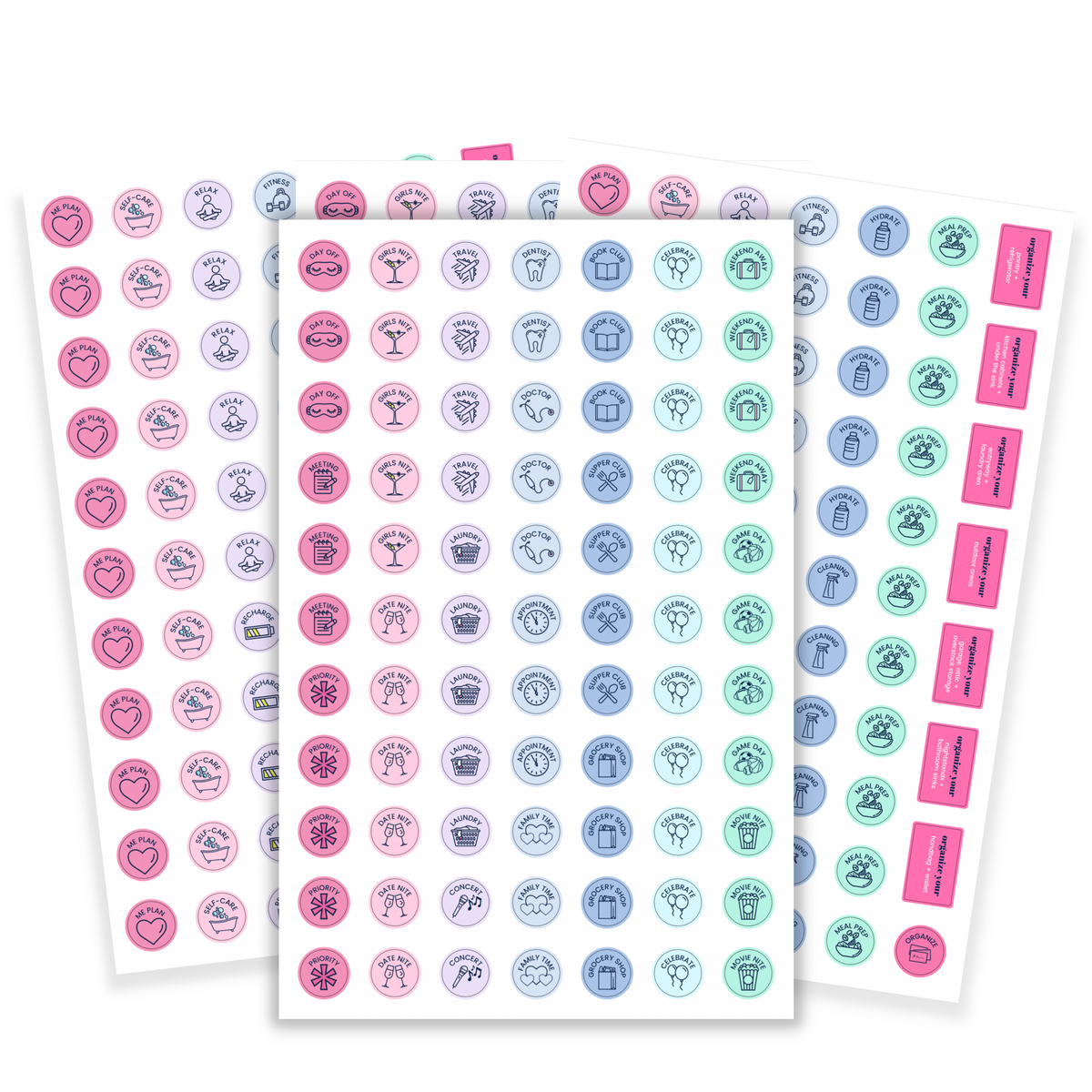 Plan Hand Sticker The Stickers - The Plan By Lauren Truslow